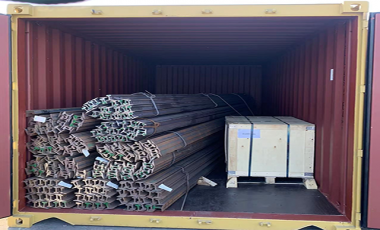 ZongXiang exported a batch of 15kg rail to South Africa