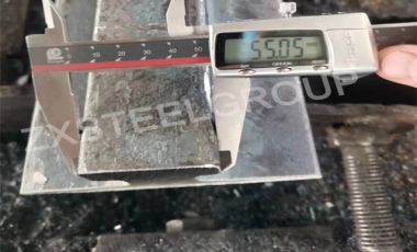 Zongxiang export a batch of a55 crane rail to Malaysia